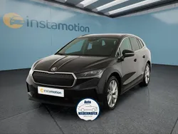 Schwarz Gebraucht 2021 Skoda Enyaq iV SUV | 25.599 € (Etwas zu teuer)
