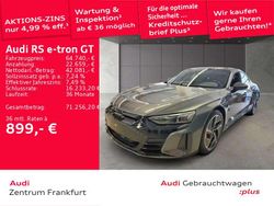 Grau Gebraucht 2022 Audi RS e-tron GT Sport Limousine | 64.740 € (Superpreis)