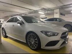 Weiß Gebraucht 2021 Mercedes CLA200 AMG line Coupé | 34.500 €