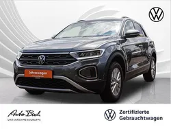 Grau (indiumgrau metallic) Gebraucht 2024 VW T-Roc Life SUV | 21.980 € (Fairer Preis)