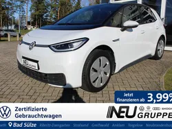 Gletscherweiß schwarz (metallic) Gebraucht 2021 VW ID.3 Pro Kleinwagen | 19.979 € (Guter Preis)