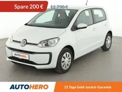 Weiß Gebraucht 2019 VW up! move up! Kleinwagen | 12.470 € (Fairer Preis)