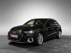 Mythosschwarz metallic Gebraucht 2023 Audi A3 Sportback e-tron Advanced Plus Limousine | 28.920 € (Etwas zu teuer)