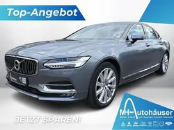 Osmium grey metallic / metalli Gebraucht 2020 Volvo S90 Inscription Limousine | 29.990 € (Fairer Preis)