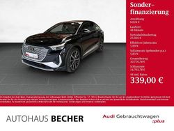 Mythosschwarz metallic Gebraucht 2022 Audi Q4 Sportback e-tron Ambiente SUV | 31.960 € (Fairer Preis)