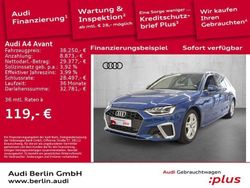 Ascariblau metallic Gebraucht 2024 Audi A4 S-Line Kombi | 40.900 € (Teuer)