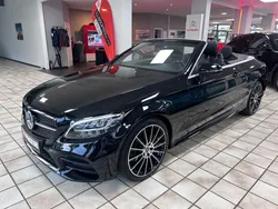 Schwarz Gebraucht 2020 Mercedes C180 AMG line Cabrio | 34.990 € (Etwas zu teuer)