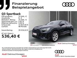 Mythosschwarz metallic Gebraucht 2022 Audi Q3 S-Line SUV | 33.444 € (Fairer Preis)
