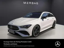 Polarweiß Gebraucht 2023 Mercedes CLA250 AMG Line Premium Limousine | 38.830 € (Fairer Preis)