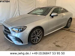 Hightechsilber metallic Gebraucht 2021 Mercedes E400 AMG line Coupé | 45.750 € (Guter Preis)