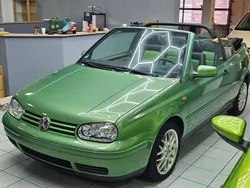 Grün Gebraucht 1999 VW Golf Cabriolet Cabrio | 9.900 €