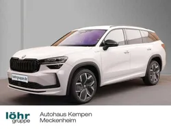 Moonweiss metallic Neu 2025 Skoda Kodiaq SportLine SUV | 50.990 € (Fairer Preis)