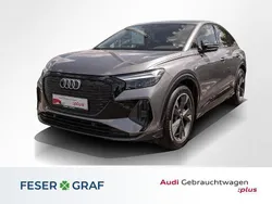 Taifungrau metallic Gebraucht 2021 Audi Q4 Sportback e-tron Ambiente SUV | 27.990 € (Etwas zu teuer)