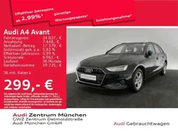 Brillantschwarz Gebraucht 2023 Audi A4 Sport Kombi | 25.784 € (Guter Preis)