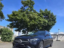Schwarz Gebraucht 2023 Mercedes C220 AMG line Kombi | 37.900 €