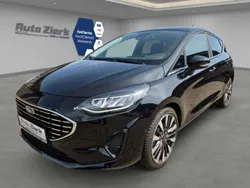 Obsidianschwarz metallic Gebraucht 2022 Ford Fiesta Vignale Kleinwagen | 19.990 € (Fairer Preis)