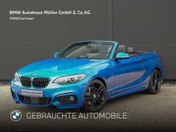 Estorilblau (metallic) Gebraucht 2017 BMW 220 Efficient Dynamics Cabrio | 23.430 € (Etwas zu teuer)