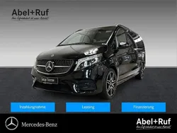Schwarz Gebraucht 2022 Mercedes V300 AMG Van / Kleinbus | 61.949 € (Teuer)