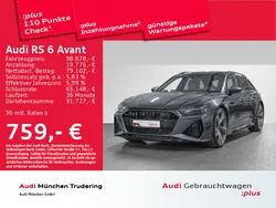 Daytonagrau perleffekt Gebraucht 2022 Audi RS6 Ambiente Kombi | 101.977 € (Guter Preis)