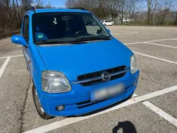 Blau Gebraucht 2001 Opel Agila Kleinwagen | 1.000 € (Fairer Preis)
