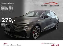 Grau Gebraucht 2024 Audi A3 Sportback e-tron S-Line Limousine | 39.350 € (Teuer)