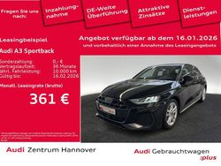 0e mythosschwarz metallic Gebraucht 2025 Audi A3 S-Line Limousine | 33.850 € (Guter Preis)