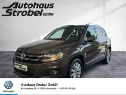 Toffeebraun metallic (metallic) Gebraucht 2014 VW Tiguan Sport SUV | 10.990 € (Fairer Preis)