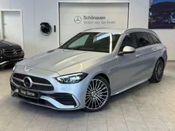 Silber Gebraucht 2023 Mercedes C180 AMG Kombi | 37.480 € (Fairer Preis)
