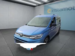Blau Gebraucht 2021 VW Caddy Maxi Van / Kleinbus | 31.999 €