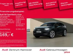 Mythosschwarz metallic Gebraucht 2023 Audi Q4 Sportback e-tron Ambiente SUV | 29.450 € (Fairer Preis)