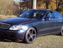 Schwarz Gebraucht 2001 Mercedes S320 Limousine | 5.999 € (Teuer)