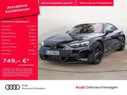 Mythosschwarz Gebraucht 2024 Audi e-tron GT quattro Limousine | 92.411 €