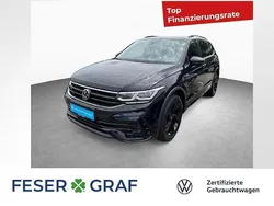 Deep black perleffekt Gebraucht 2024 VW Tiguan Allspace R-line SUV | 44.400 € (Fairer Preis)
