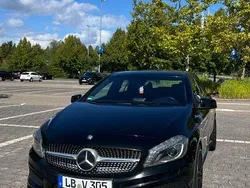 Schwarz Gebraucht 2014 Mercedes A180 AMG line Limousine | 10.999 € (Fairer Preis)