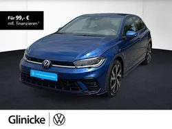 Blau Gebraucht 2022 VW Polo R-line Limousine | 21.840 € (Etwas zu teuer)