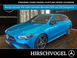 Metalliclack hyperblau Gebraucht 2024 Mercedes CLA200 Shooting Brake AMG line Kombi | 31.880 € (Fairer Preis)