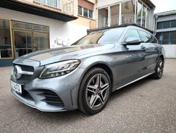 Grau Gebraucht 2021 Mercedes C220 AMG line Limousine | 23.788 € (Superpreis)