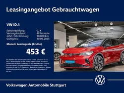 Kings red metallic/schwarz Gebraucht 2024 VW ID.4 GTX SUV | 44.230 € (Etwas zu teuer)