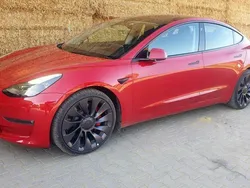 Rot Gebraucht 2023 Tesla Model 3 Performance Limousine | 46.500 €