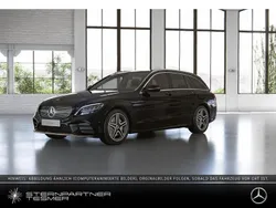 Schwarz Gebraucht 2020 Mercedes C300 AMG line Limousine | 33.990 € (Etwas zu teuer)