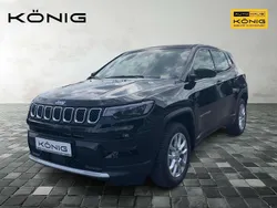 Solid black Neu 2025 Jeep Compass Altitude SUV | 32.968 € (Guter Preis)