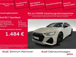 Gletscherweiß metallic Gebraucht 2022 Audi RS7 Sportback Ambiente Kleinwagen | 87.950 € (Superpreis)