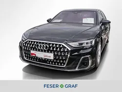 Mythosschwarz metallic Gebraucht 2024 Audi A8 Ambiente Limousine | 65.890 € (Superpreis)