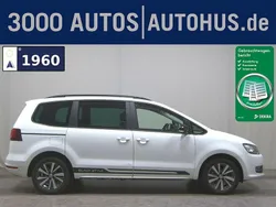 Pure white Gebraucht 2021 VW Sharan Highline Van / Kleinbus | 26.980 € (Guter Preis)