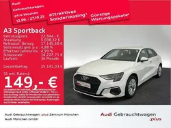 Ibisweiß Gebraucht 2022 Audi A3 Sportback e-tron Performance Limousine | 22.844 € (Guter Preis)