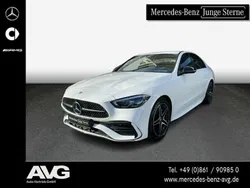 Weiß Gebraucht 2023 Mercedes C300 AMG Limousine | 45.990 € (Fairer Preis)