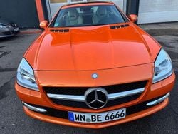 Lamborghini orange met. Gebraucht 2014 Mercedes SLK200 Cabrio | 23.650 € (Etwas zu teuer)