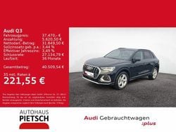 Mythosschwarz metallic Gebraucht 2025 Audi Q3 Advanced SUV | 37.470 € (Guter Preis)
