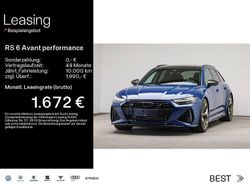 Blau Neu 2025 Audi RS6 Advanced Kombi | 154.175 € (Etwas zu teuer)
