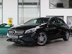 Schwarz Gebraucht 2018 Mercedes A180 AMG line Limousine | 16.900 € (Fairer Preis)